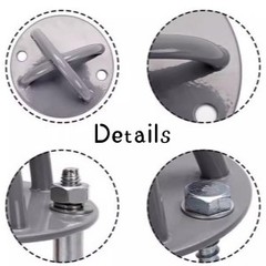 Wall Mount Bracket for X, Yoga Ceiling Mount Suspension Straps for Gymnastic