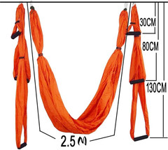 Anti-Gravity Aerial Yoga Hammock Stretch Strap(Blue)