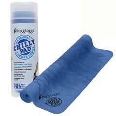 FROGG TOGGS Chilly Pad, Instant Cooling Towel, long 33×13, Varsity Blue