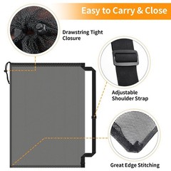 Extra Large Sports Ball Bag, Heavy Duty Breathable Mesh Storage Bag, 40″ x 30…