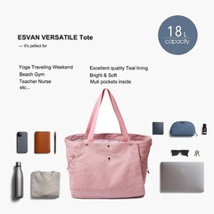 Yoga Mat Bag Gym Tote With Multi Pockets For Women Drawstring Carrier Pilates
