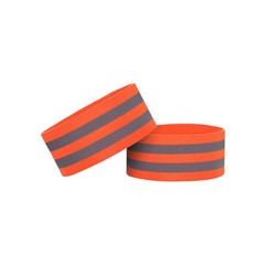 4 Pair Elastic Reflective Bands Arm Leg Band Straps Sport Night Running Cycling