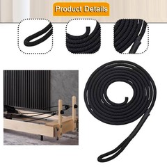 Pilates Reformer Pull Rope Parts Hardware Attachments 260 cm Length Easy to