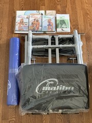 Malibu Pilates Chair/Bench With DVDs & Mat