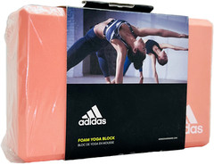 Adidas High Density Foam Yoga Block Support Deepen Extend Poses Pink 9″×6″×3″