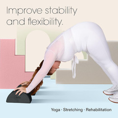 Sage Yoga Blocks 2-Pack – Essential Semi-Circular Workout Accessories