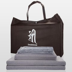 ZenBless Zafu and Zabuton Meditation Cushion Set,Yoga Meditation Floor Pillow…