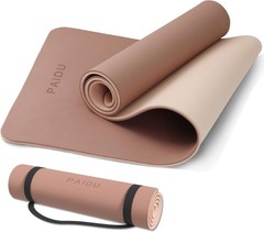 72″ x 24″ Comfort Yoga Mat with Double-Sided Non-Slip Surface – Perfect for All