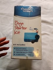 Weight Watchers Yoga Starter Kit 2 Complete Workouts w/ DVD Yoga Strap Block NEW