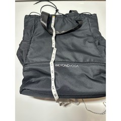 Beyond Yoga Crossbody Black Tote Gym Bag Backpack Convertible