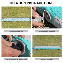 13FT/4m Gymnastics Mat Inflatable Air Tumble Track Training Floor Yoga Gym Sport