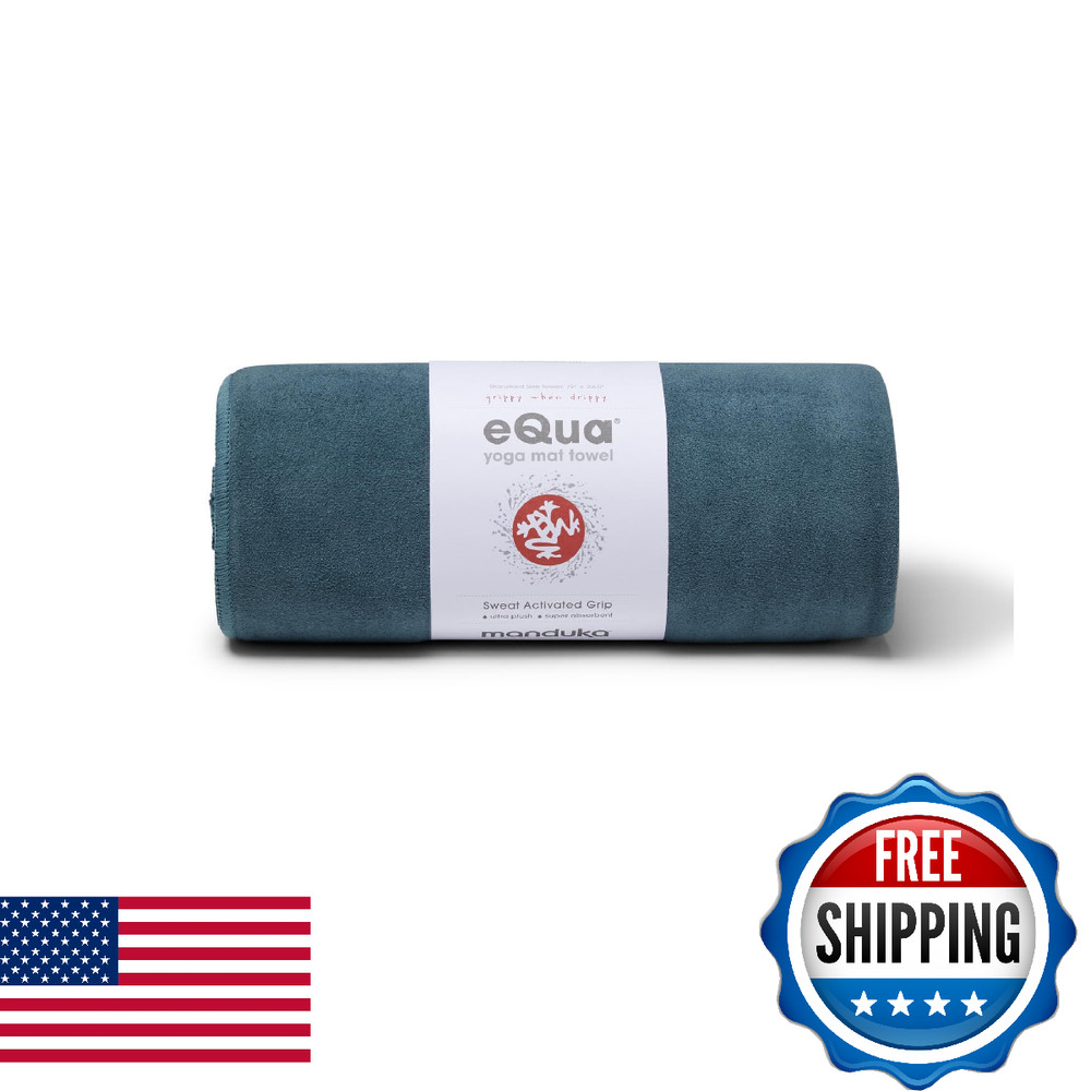 Manduka Equa Hot Yoga Mat – 72 Moisture Activated Soft Dry Daily Use Travel