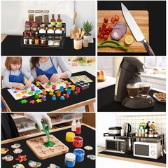Extra Large Silicone Mat, 31.5×23.6 Inch Heat Resistant Mat for Kitchen Count…