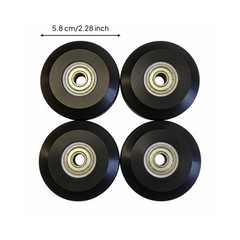 58 Mm Hushed Pulley Quiet Function Pilates Reformer Pulley Fluid Rolling