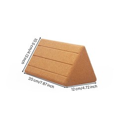 Stretch and Support Wedge Block Textured Stretch and Support Tool Block
