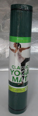 Gaiam Essentials Classic Yoga Mat Green 6mm Includes Carry Strap 72″ x 24″