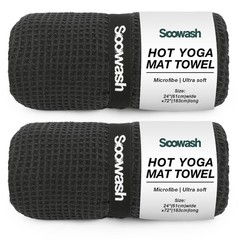 Soowash Hot Yoga Towelmicrofiber Yoga Mat Towels Non Slip For Hot Yoga
