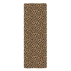 Unique Leopard Cheetah Rubber Yoga Mat Animal Print Wildlife Cat Pattern Skin