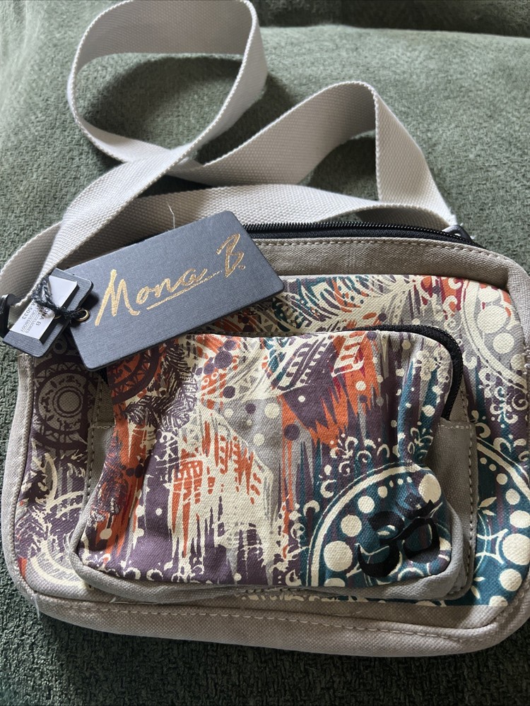 Mona B Crossbody Purse/Yoga Mat Carrier NWT