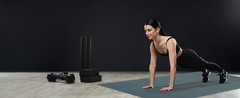 Foldable Large Yoga Mat: Extra 6mm & 8mm Thick Workout Mat for Home Gym and