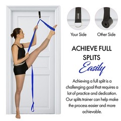 Stretching Strap With Door Anchor – Stretching Equipment to Improve Legs Flex…