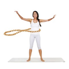 Rr Round Rich Design Solid Wood Hoop Soothing Clicking 5Lb –
