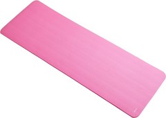 Amazon Basics Extra Thick Exercise Yoga Mat, 1/2 Inch, with Carrying Strap, Pink