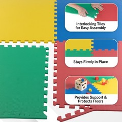 Foam Mat Floor Tiles, Interlocking EvaFoam Upholstery, …