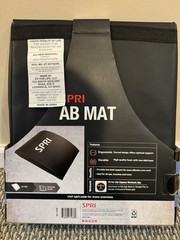 SPRI Ab Mat Core Exercise Support Cushion Black New in Original Packaging