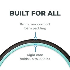 Chirp Wheel+ 10” Firm Back Roller Muscle Pain Relief with Instruction Manuel New