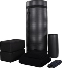 7-Piece Yoga Set W/ 71x24x1 Inches Extra Thick Mat & Carrying Sling