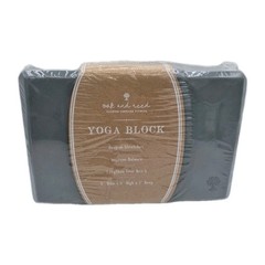 Oak and Reed Yoga Block – Gray Foam 9″ x 6″ x 3″ For Fitness, New in Package