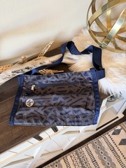 Manduka Go Play Yoga Mat Carrier Zip Pocket Sling Adjustable Geometric Design