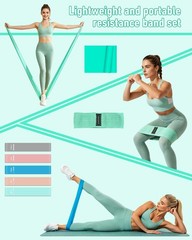 20 PCS Pilates Kit, Equipment Set- Accessories Kit Mint Green