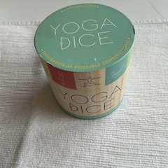 Yoga Dice by Chronicle Books Wooden Dice w/ Instructions