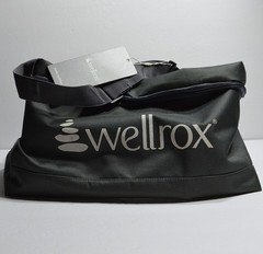 Wellrox Yoga Bag For Mat Gray 29″x5.5″ Full Zipper Adjus Strap Travel Carrier