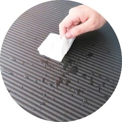 Exercise Yoga Mat 1/2-In Extra Thick High Density Black Anti-Tear Carrying Strap