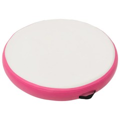Gymnastics mat with pumps inflatable 100x100x15 cm PVC P