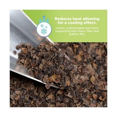 Organic Buckwheat Hulls Filling – Natural and Eco-Friendly Refill for Pill