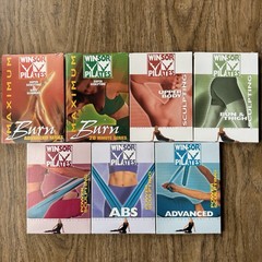 Lot of 7 Winsor Pilates DVDs Workout Set ALL SEALED Bun Thigh Power Sculpt BURN