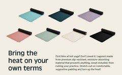 Laguna 5mm Yoga Mat – Fitness Mat for Women, Men & Children, Slip-Resistant and