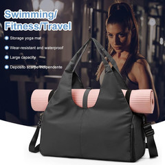 Yoga Mat Bag, Sport Gym Bag Womens, Lightweight Yoga Bag with Yoga Strap, with S