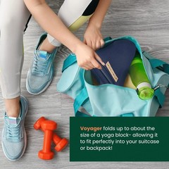 JadeYoga Voyager Mat Lightweight Portable Non Slip Eco Friendly Yoga Mat
