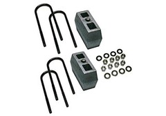 RealTruck 4″ Block Kit for Ford F-150 | Rear Lift Blocks, U-Bolts, & Hardware