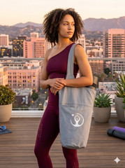 Yoga Mat Bag Tote Carrier, Long Strap Bundle, Large Yoga Mat Bag, Fit all Mats,