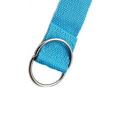 Yoga Strap Cotton 183cm Adjustable D Ring Belt Stretch Exercise Pilates