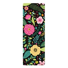 Botanical Garden Rubber Yoga Mat, Non-Slip Exercise Mat for Fitness