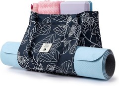 Yoga Bags for Women with Yoga Mats Bags Carrier Carryall Canvas Tote for Pilates