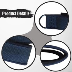 2x Pilates Double Loop Straps Yoga Nonslip for Workout Adults COre Training