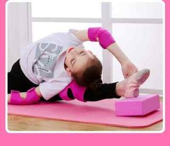Yoga Building Blocks Cubes Pilates Bricks Reinforcement Mats Sports Supplies New